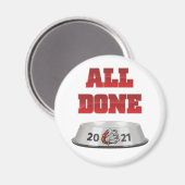 Mason Bulldogs #7 Magnet (Vorderseite/Rückseite)