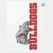 Mason Bulldogs #8 Fleecedecke (Vorderseite)