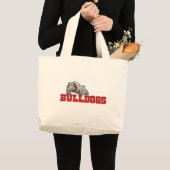 Mason Bulldogs #8 Jumbo Stoffbeutel (Vorderseite (Produkt))