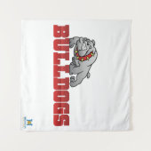 Mason Bulldogs #8 Wandteppich (Vorderseite (Horizontal))
