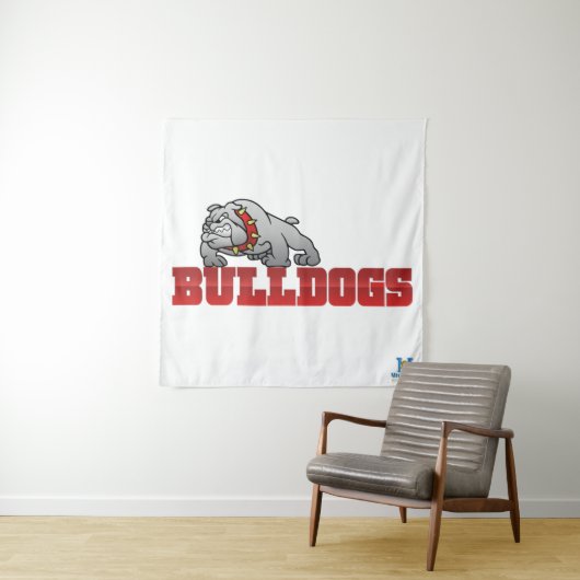 Mason Bulldogs #8 Wandteppich (Beispiel)