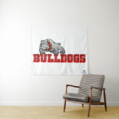 Mason Bulldogs #8 Wandteppich (Beispiel (Horizontal))