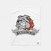 Mason Bulldogs Fleecedecke (Vorderseite)