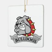Mason Bulldogs Keramikornament (Links)