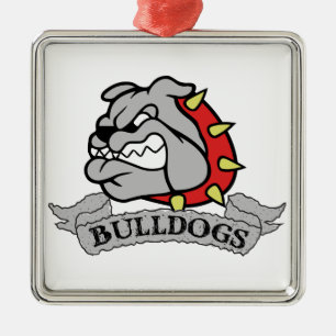 Mason Bulldogs Ornament Aus Metall