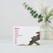 Mason Business Card Visitenkarte (Stehend Vorderseite)