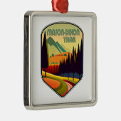 Mason-Dixon-Trail-Farben Ornament Aus Metall (Rechts)