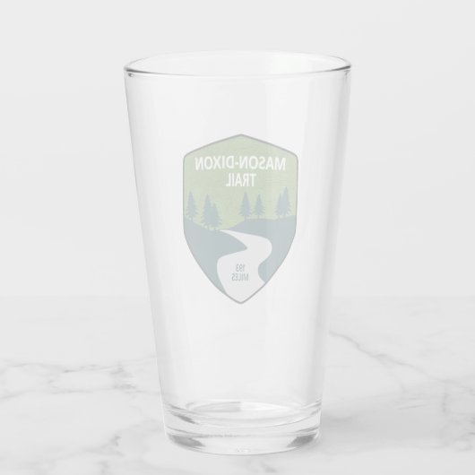 Mason-Dixon Trail Glas (Rückseite)