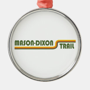 Mason-Dixon Trail Ornament Aus Metall