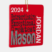 Mason Extraordinaire CUSTOM Keramikornament (Rechts)