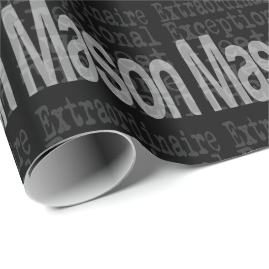 Mason Extraordinaire Geschenkpapier (Rolleneckpunkt)