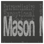 Mason Extraordinaire Stoff (Nahaufnahme)