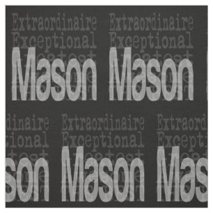 Mason Extraordinaire Stoff