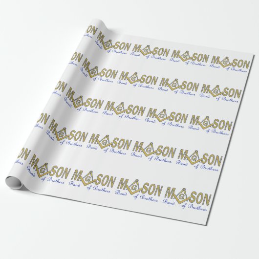Mason Geschenkpapier (Ungerollt)