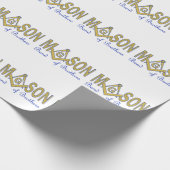 Mason Geschenkpapier (Ecke)