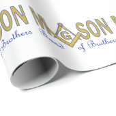 Mason Geschenkpapier (Rolleneckpunkt)