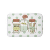 Mason-Glas-Badezimmerteppich Badematte (Vorderseite)