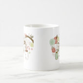 Mason Gläser und hübsche Blumen Kaffeetasse (Mittel)
