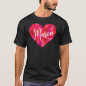Mason Hear Low Poly Geometric T-Shirt (Vorderseite)