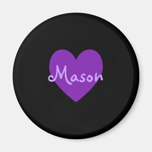 Mason in Lila Magnet (Vorne)