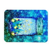 Mason-Jar-Blitzfehler glühender Feuer-Magnet Magnet (Horizontal)