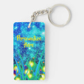 Mason-Jar-Blitzfehler glühender Feuer-Magnet Schlüsselanhänger (Rückseite)