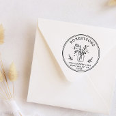 Mason Jar Blume | Erstellen Sie Ihre eigene Rückse Permastempel