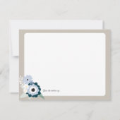 Mason Jar Blume Rezept Card (Rückseite)