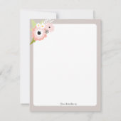 Mason Jar Blume Rezept Card (Rückseite)