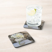 Mason Jar Bouquet Getränkeuntersetzer (Rechte Seite)