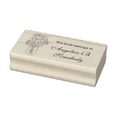 Mason Jar Daisy Blume Bouquet Buchzeichen Gummistempel (Stempel)