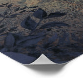 Mason Jar Fireflies Rustic Wedding Welcome Sign Poster (Ecke)