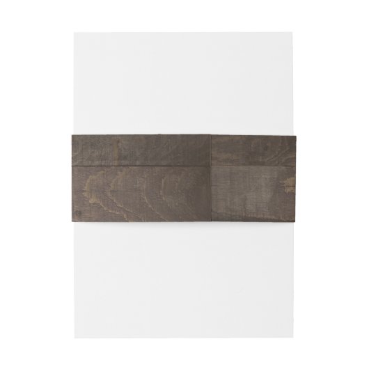 Mason Jar Firefly Lights Rustikales Holz Einladungsbanderole (Rückseitenbeispiel)