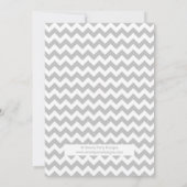 Mason Jar Floral Baby Shower Einladung (Rückseite)