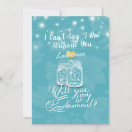 Mason Jar Floral werden Sie meine Hochzeit mit mei Einladung