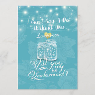 Mason Jar Floral werden Sie meine Hochzeit mit mei Einladung