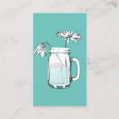 Mason Jar gibt Visitenkarte (Vorderseite)