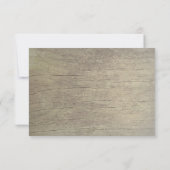 Mason Jar Gipskraut Rustic Barn RSVP Karten (Rückseite)