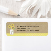 Mason Jar Kraft Coordinating Brautparty Wedding (Insitu)