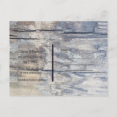 Mason Jar & Love Birds Rustikale Zweigstelle Save Ankündigungspostkarte (Rückseite)