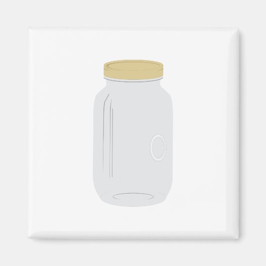 Mason Jar Magnet (Vorne)