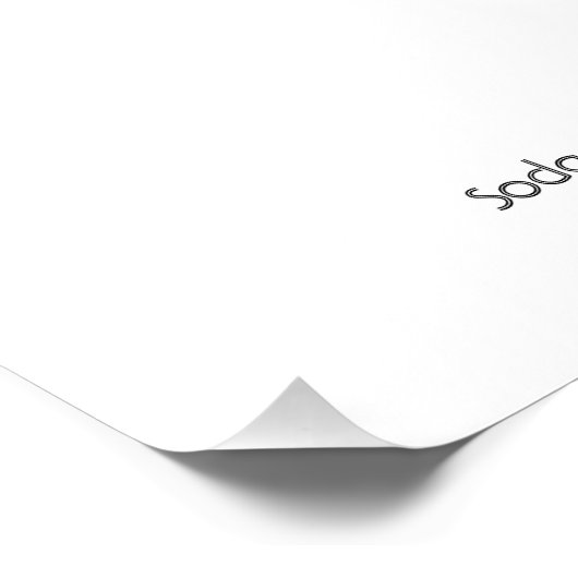 Mason Jar mit Blume Wedding Bar Menu Poster (Ecke)