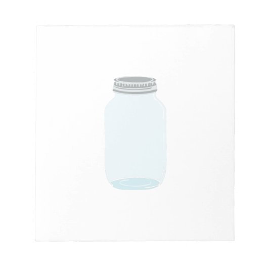 Mason Jar Notizblock (Vorderseite)