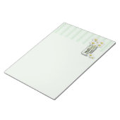 Mason Jar of Daisies Notepad Notizblock (angewinkelt)