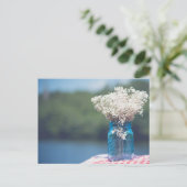 Mason Jar Postcard Postkarte (Stehend Vorderseite)