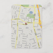 Mason Jar Radiant Lavender Wedding Direction Cards Begleitkarte (Rückseite)