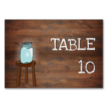 Mason Jar Rustic Wedding