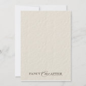 Mason Jar Save the Date (Rückseite)