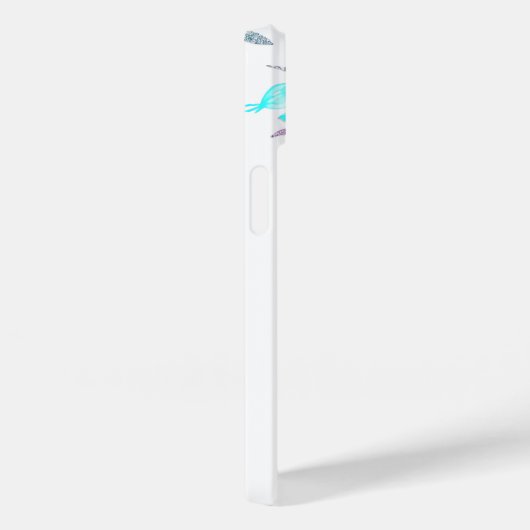 Mason jar Schmetterling Kuss Blumenrosa aquamarin Case-Mate iPhone Hülle (Rückseite / Rechts)