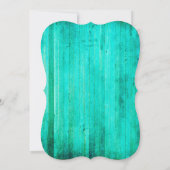 Mason Jar String Lights 12x18 Wedding Einladung (Rückseite)